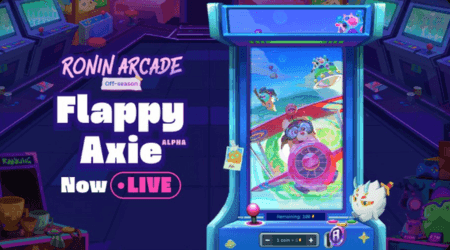 airdrops for Axie Infinity -  Ronin Arcade Offseason - Flappy Axie