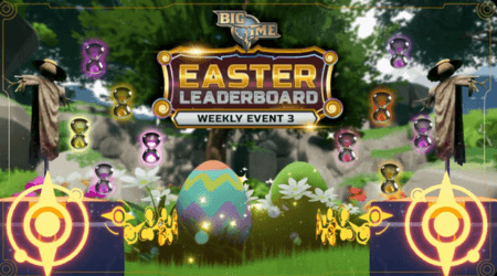 airdrops for Big Time - Easter Leaderboard Weekly Challenge #3