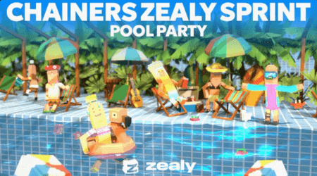 airdrops for Chainers - NEW ZEALY SPRINT - Pool Party