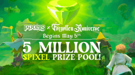 airdrops for Pixels and Forgotten Runiverse - 5 Million $PIXEL Crossover Event
