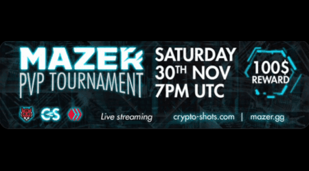 airdrops for Crypto Shots - Mazer PVP Tournament