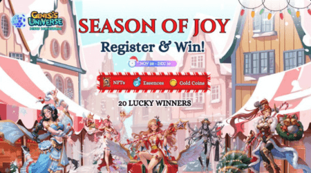 airdrops for Genesis Universe - Season Of Joy