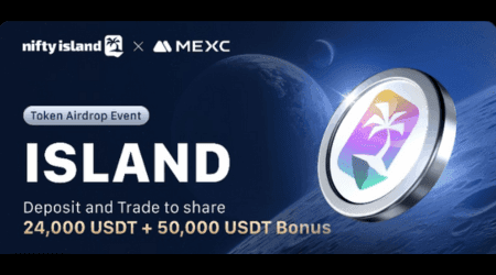 airdrops for MEXC x Nifty Island - Token Airdrop Event