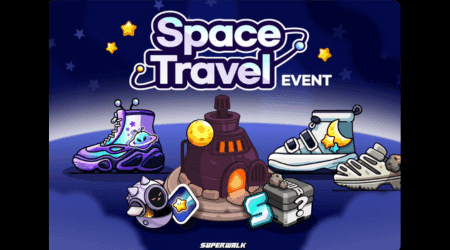 airdrops for Superwalk - Space Travel Event