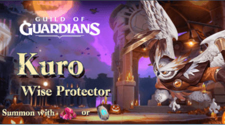 airdrops for Guild Of Guardians - Season 3 - All Hallows Eve - Kuro