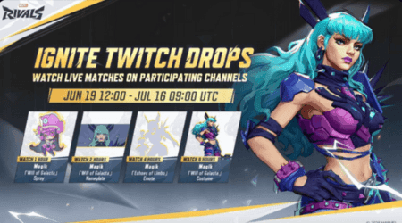 airdrops for  Marvel Rivals - IGNITE Twitch Drops  2025