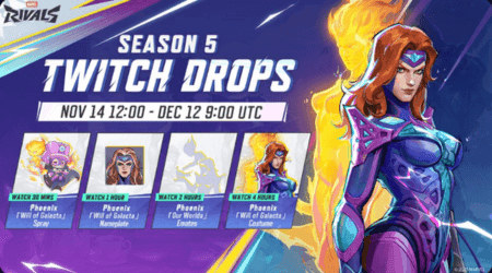 airdrops for Marvel Rivals - Season 5 Twitch Drops