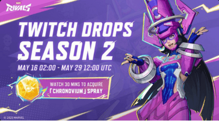 airdrops for Marvel Rivals - Twitch Drops Season 2