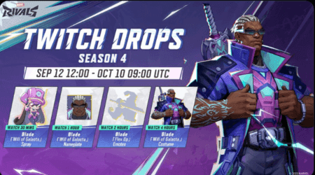 airdrops for Marvel Rivals - Twitch Drops in Season 4