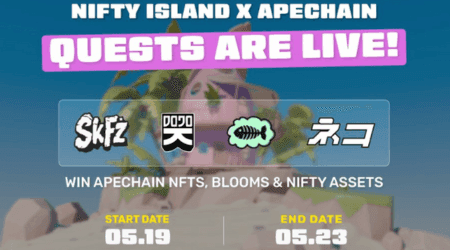 airdrops for Nifty Island ApeChain Quests