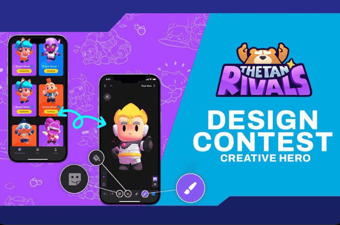 airdrops for Thetan Rivals Design Contest