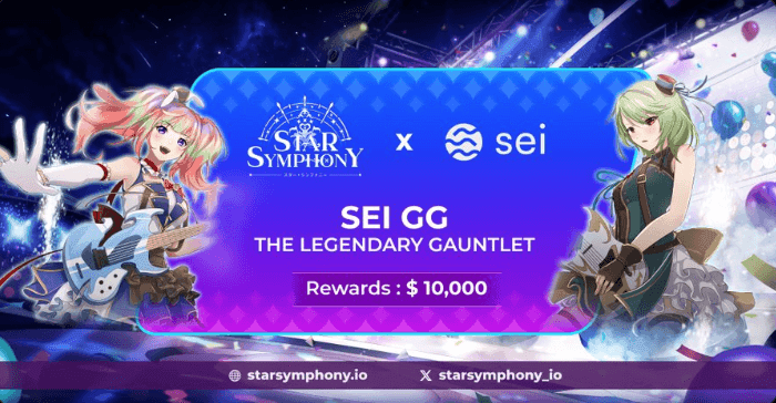 airdrops for Star Symphony x SEI GG: The Legendary Gauntlet