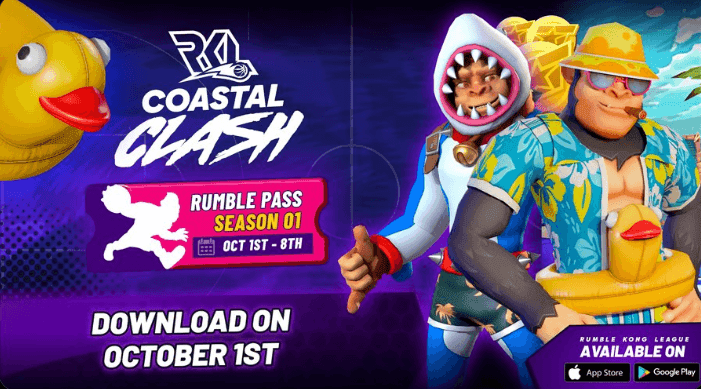 airdrops for Rumble Kong Coastal Clash