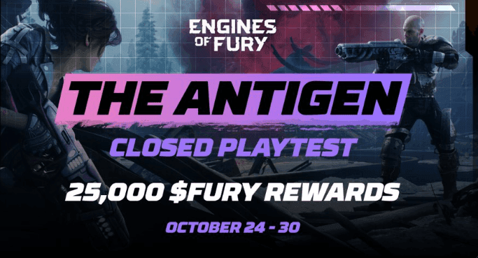 airdrops for The Antigen Closed Play Test