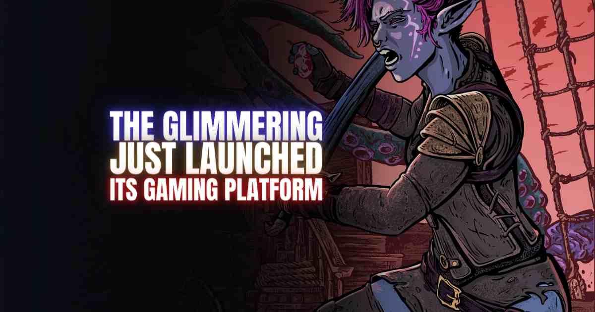 the glimmering launched its platform