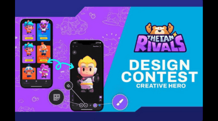 airdrops for Thetan Rivals- Design Contest- Creative Hero